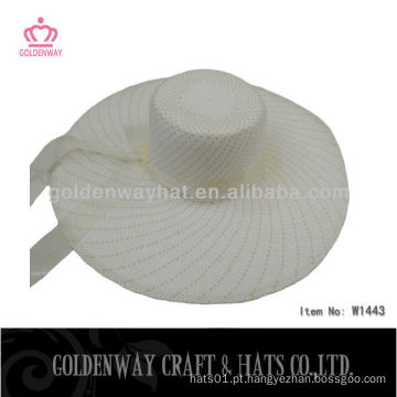 Chapéu de verão branco